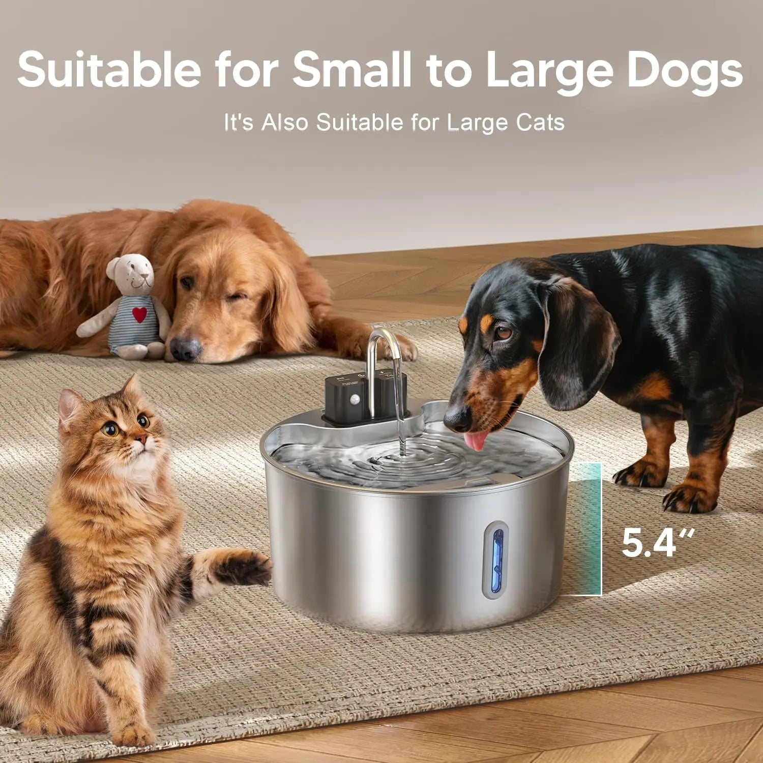 Automatic Pet Water Fountain — Fresh, Clean Water for Happier Pets