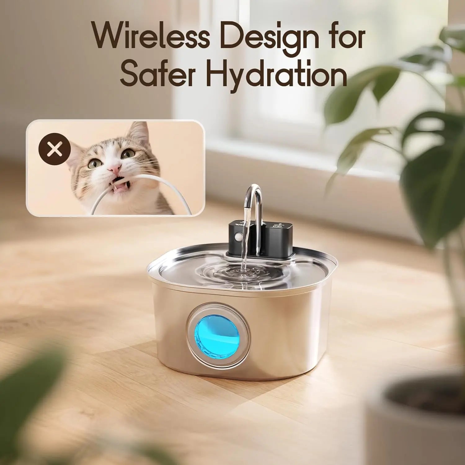 Automatic Pet Water Fountain — Fresh, Clean Water for Happier Pets