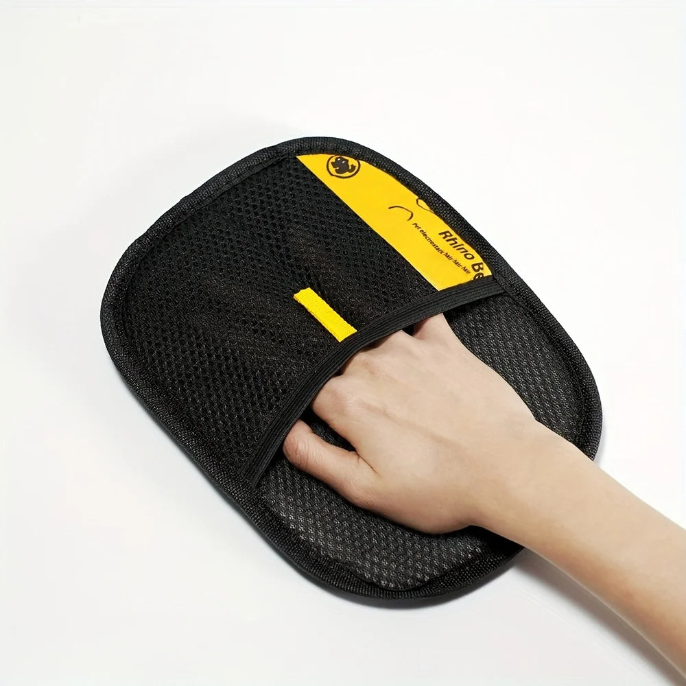 Pet Grooming Glove — Gentle Hair Removal for Cats & Dogs
