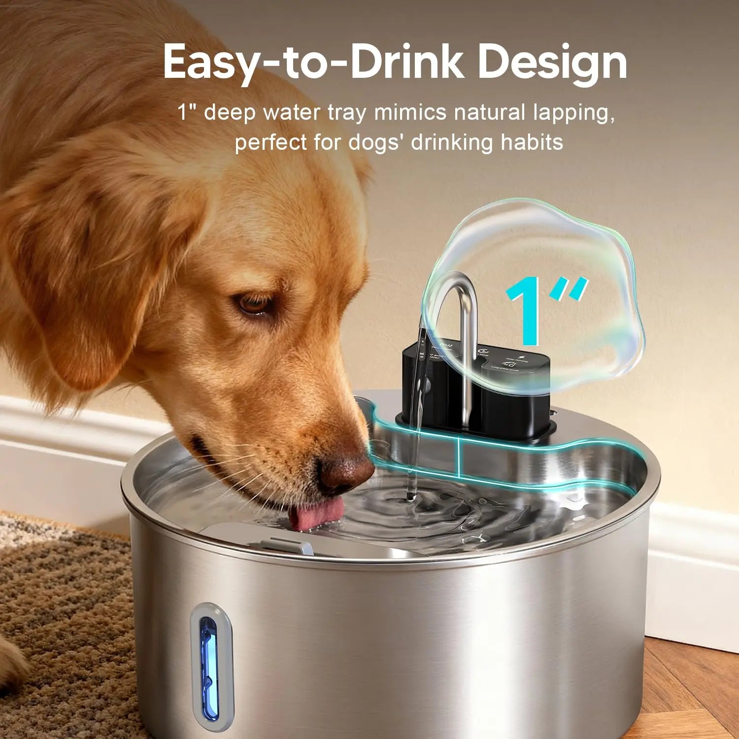 Automatic Pet Water Fountain — Fresh, Clean Water for Happier Pets