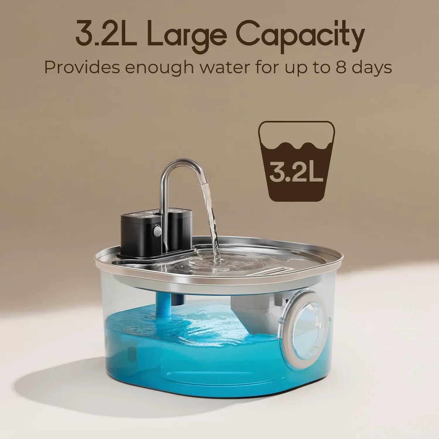 Automatic Pet Water Fountain — Fresh, Clean Water for Happier Pets